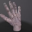 cosa_002.jpg STL file Wednesday Addams, The Thing, The Thing・3D print design to download