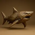 1000105800.webp 3dGeometric Bronze Shark Sculptur