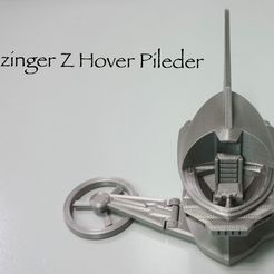 DSC_0958.JPG Archivo STL Mazinger Z Hover Pileder・Modelo de impresión 3D para descargar