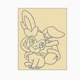 sylversubir3.jpg Sylveon Pokemon Cookie Cutter Chibi Anime Free