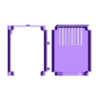 Qidi BackCover.stl Qidi x3-Series BackCover
