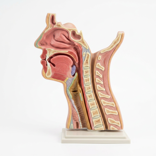 1.png Human Head and Neck Sagittal Section 3D Anatomical Model