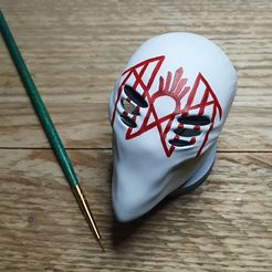 Máscara de Herrah de Hollow Knight