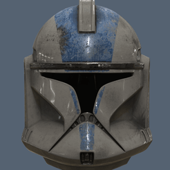 Clone Trooper Helmet Phase 1.png Fichier OBJ gratuit Clone Trooper Casque Casque Phase 1 Star Wars・Design imprimable en 3D à télécharger, VillainousPropShop