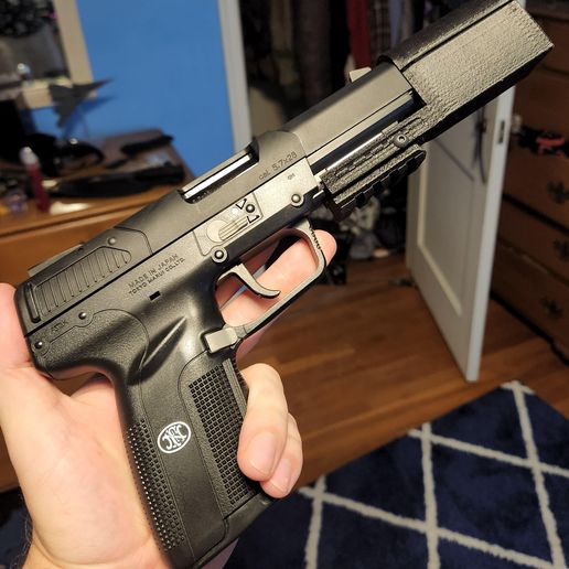 Tokyo Mauri 5-7 tracer silencer 3D model