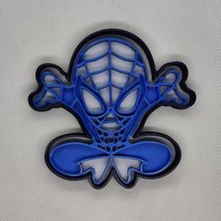 SpiderMan.jpg Файл STL SpiderMan Cookie Cutter / Резак для печенья SpiderMan・Шаблон для 3D-печати для загрузки