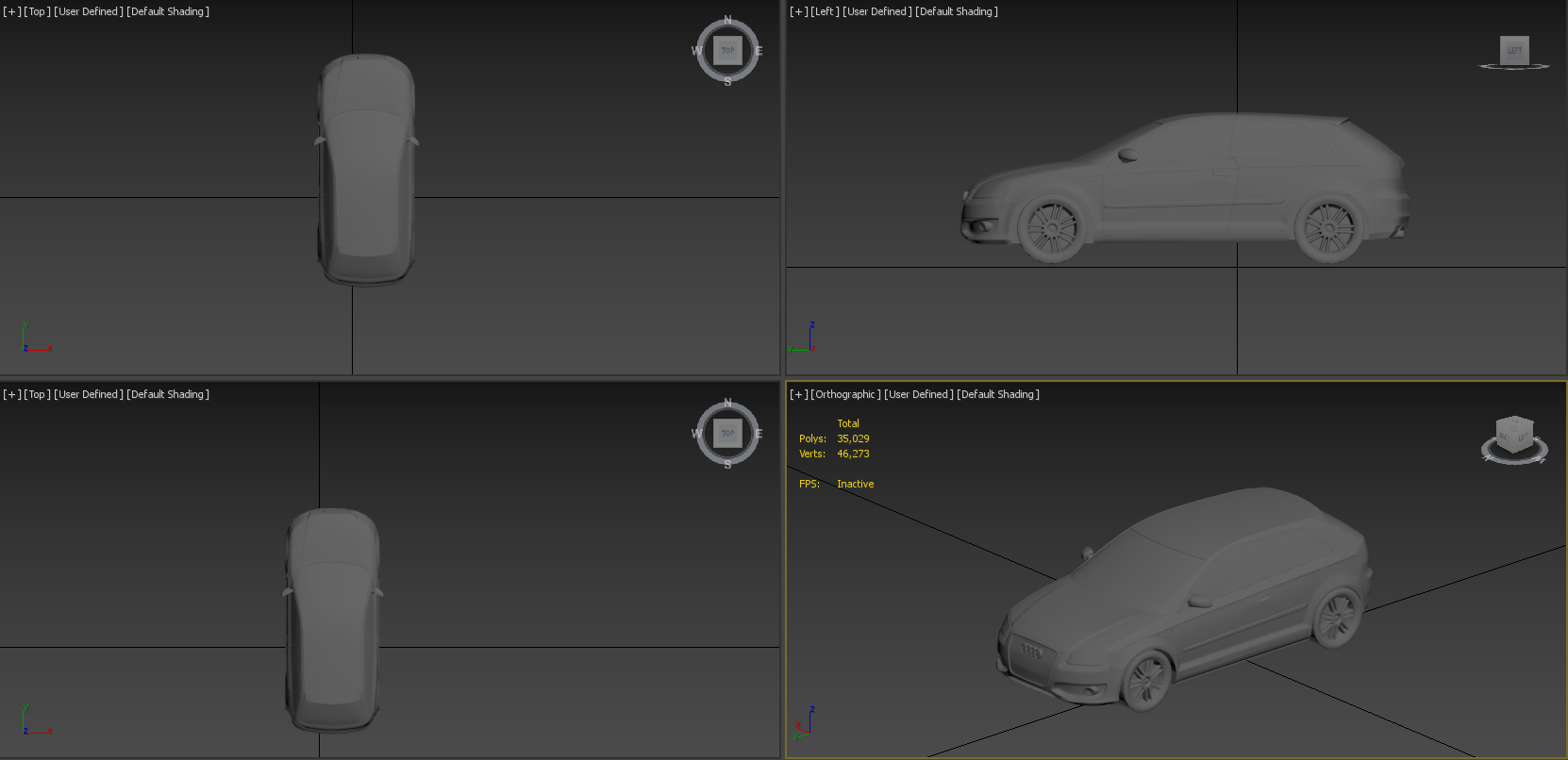 Archivo 3D Audi S3・Modelo imprimible en 3D para descargar・Cults