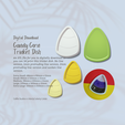 Cover-6.png Candy Corn Dish STL File - Digital Download -5 Sizes- Homeware, Boho Modern Design
