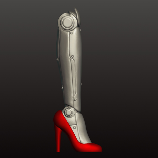 Cinders Leg Bookshelf Decor - 3D Printed Bookish Decor