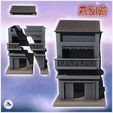 3.jpg Asian two-storey house with multiple floors (15) - Asian Asia Oriental Angkor Ninja Traditionnal RPG Mini