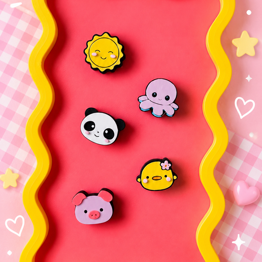 𝑪𝒖𝒕𝒆 & 𝑲𝒂𝒘𝒂𝒊𝒊 Charms 30 PCS DESIGNS