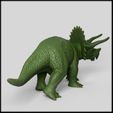 triceratops1.jpg Triceratops 3D Model - Dinosaur Collectible