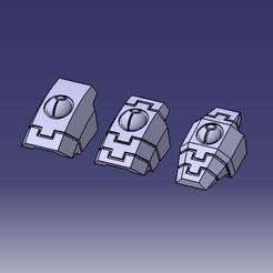 All-Pads.png STL file Space Communist XV (7+1) Shoulder Pads・3D printer model to download