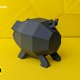 lechonk-low-poly-pokemon-stl-3D-print-10.jpg Lechonk Low Poly Pokemon