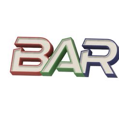 BAR-1.jpg STL-Datei BAR - Led Lampe herunterladen • 3D-druckbare Vorlage, theflyingfish