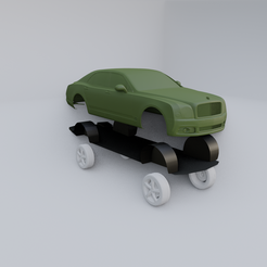 1.png Fichier STL Bentley Mulsanne Speed・Plan pour impression 3D à télécharger