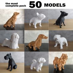 cults-Fotos-Pack-1.jpg Pack Low Poly Dogs - 50 models - The most Complete