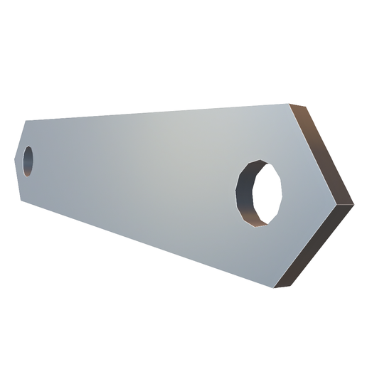 Tapered Metal Connector Plate