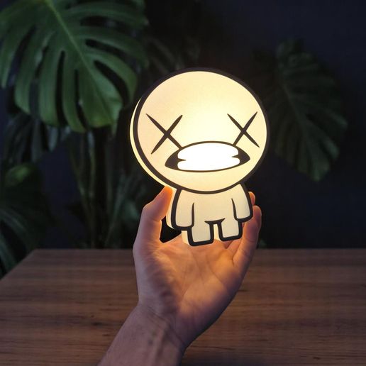 The Binding of Isaac - Blue Baby Lamp 3D model