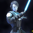 052823-StarWars-AnakinSkywalker-Sculpt-Image-006.png Anakin Skywalker (Clone Wars) Sculpture - Star Wars 3D Models - Tested and Ready for 3D printing