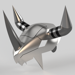 Wargraymon center split v3isotop.png wearable WarGraymon helmet Digimon adventures cosplay