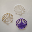 Sea-Shell.png Fichier STL Coupeur de coquillages de mer・Objet imprimable en 3D à télécharger