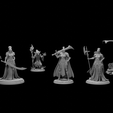 3.png Medieval Hero Mega Pack  10 Fantasy Characters STL OBJ
