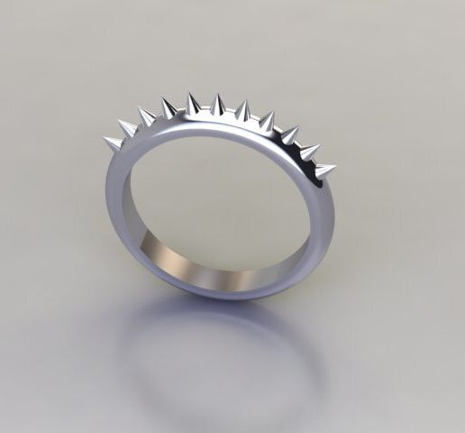 anillo pinchitos 3D model