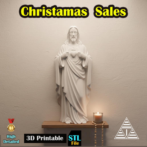 17.png Рождественские распродажи - [Иисус ] | 3D Printable STL