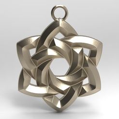 Celtic knot 4.1.jpg Fichier STL Nœud celtique 4・Design pour impression 3D à télécharger