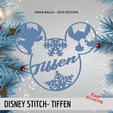 10.png Christmas ornament - Stitch - Tiffen