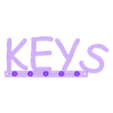 keys.STL Keys hook/keeper/holder