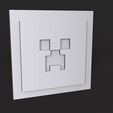 logorender.66.jpg Creeper logo 3D Minecraft