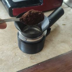 14.jpg Fichier STL Cône de chargement du filtre à café 51 mm・Objet pour impression 3D à télécharger