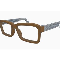 89a742532cf09b9f3c16697c015d149c_preview_featured.jpg Free STL file Bre got glasses - separated parts・3D printer design to download