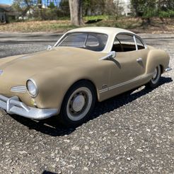 IMG_9720.jpg 3D file 1/8th Scale RC Volkswagen Karmann Ghia 3D Print files and instructions・3D printable model to download