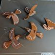 Kit_card_gingerbread_bird_10_3D_print_STL.jpg Gingerbread Birds Kit Cards