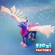 Dan-Sopala-Flexi-Factory_Alicorn2.jpg 3D-Datei Flexi Factory Pegasus, Einhorn, Pferd und Alicorn・Design für den 3D-Druck zum Herunterladen