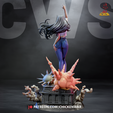 yoru_full_04.png Yoru (War Devil) - Chainsaw Man 3D Printable Fan Model - 3 Versions Bundle
