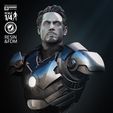 051124-WICKED-Ironman-Bust-Image-002.jpg Wicked Marvel Iron Man Bust Portrait Tested for 3D printing