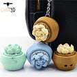 Cutie3D_Moonstone_Succulent_Keycap_Fidget_Clicker_Keychain_-_05.png Cutie3D Moonstone Succulent Keycap Fidget Clicker Keychain - Porte-clés sac à dos mignon