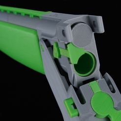 zh1.jpg Файл STL игрушечный пистолет ZH304 новый・Модель для загрузки и 3D печати, zvc0430