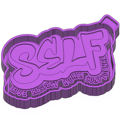 ink.png Selbstliebe, Selbstachtung, Selbstwertgefühl, Selbstvertrauen Freshie STL Mold Housing