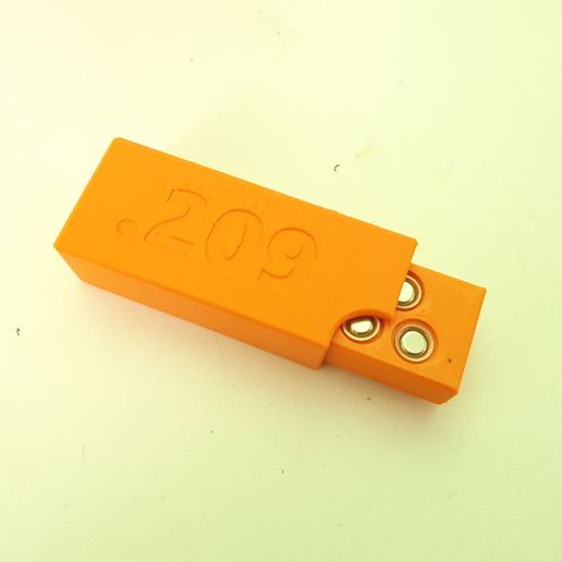 .209 Primer / Blank holder for airsoft BFG 3D model