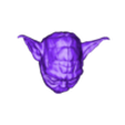 Yoda_TPU.stl Yoda HITCH CAP