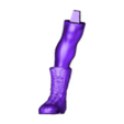Right_Foot.stl Floyd MayWeather 3D Printable 1