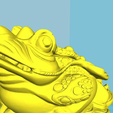 snap002.png Toad money bank(fix the back fingernail & buttom surface)-update fix-2