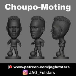 Choupo-Moting.jpg Archivo STL Choupo-Moting - Fútbol - Bayern, PSG,・Modelo para descargar y imprimir en 3D, jagfutstars