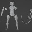 Tygro-blender.jpg TIGRE THUNDERCATS IMPRESSÃO 3D