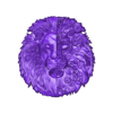 lion2.v4.stl Half Mechanical Lion Head, Wall art, High Detailed 3D STL model